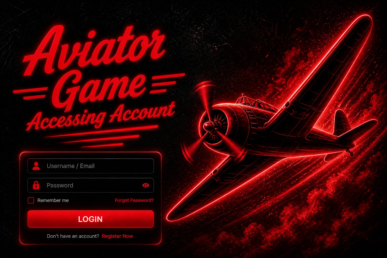 Accessing Account for Aviator Sessions